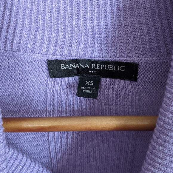 Cowl neck sweater Lilac - Picture 2 of 4